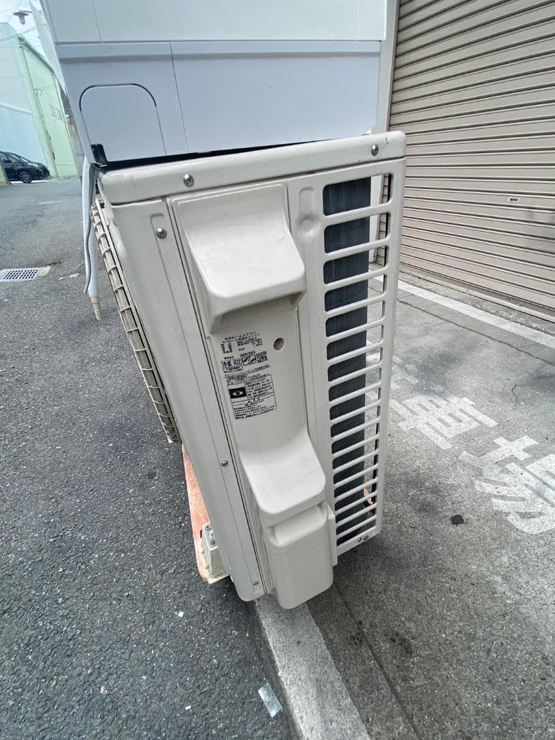 A619♠️エアコン 18畳 日立 白くまくん 冷暖房 単相200V 2021年