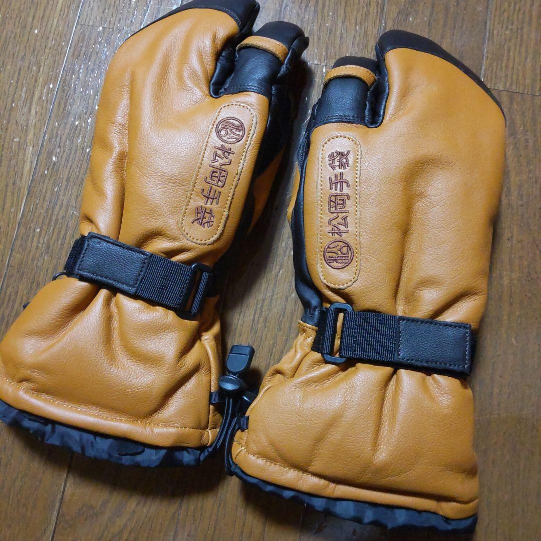 新品 未使用 松岡手袋 ESK-2230 25/26モデル　Lサイズ ブラウン