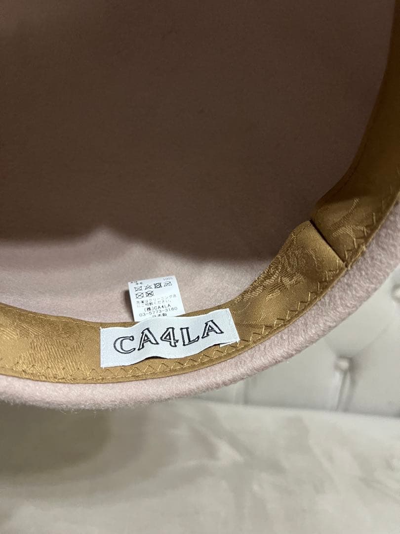 CA4LA キャスケット MAY FELT ベージュ