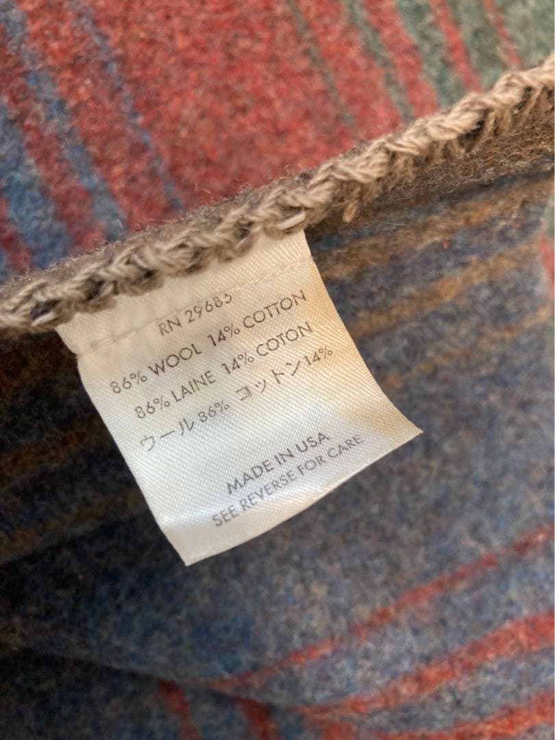 USA製 Pendleton ペンドルトン ウールブランケット大判