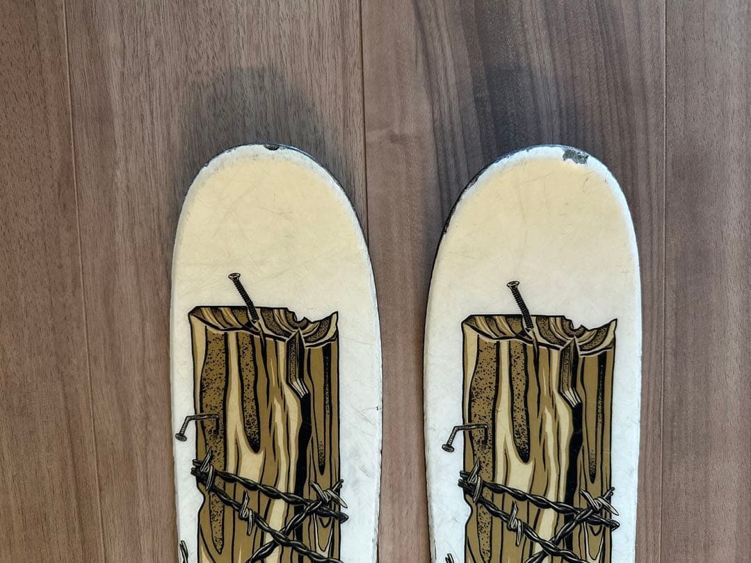 LINE RUCKUS 145cm 幅82 スキー ビンディング　ブーツ付き