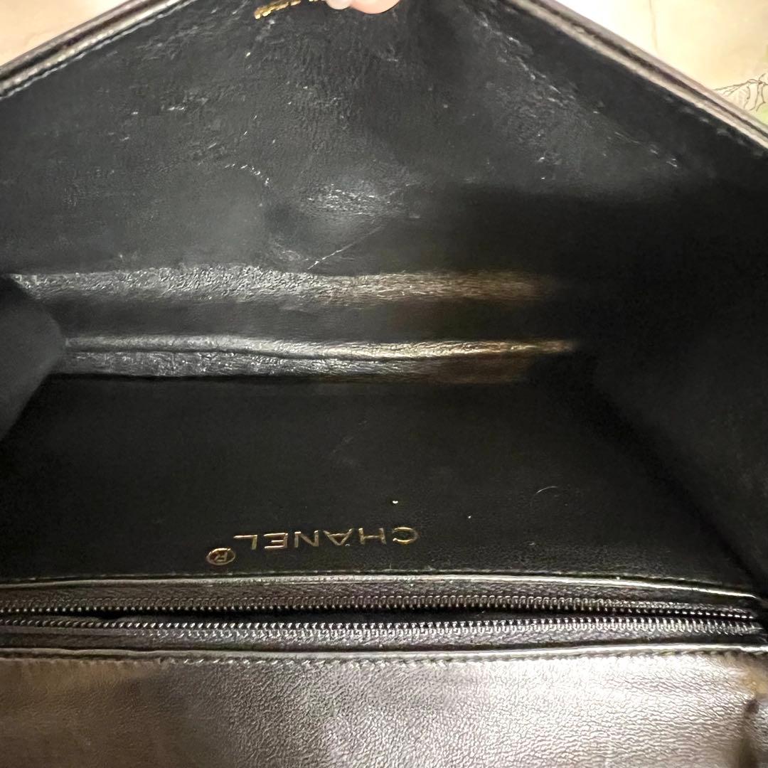 【のこぎり】CHANEL チェーンショルダーバッグ マトラッセ