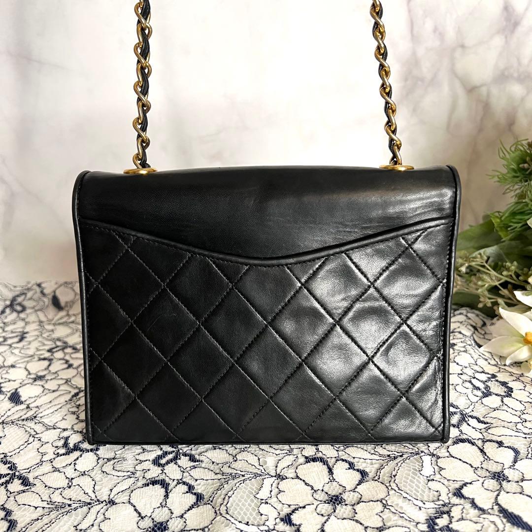 【のこぎり】CHANEL チェーンショルダーバッグ マトラッセ