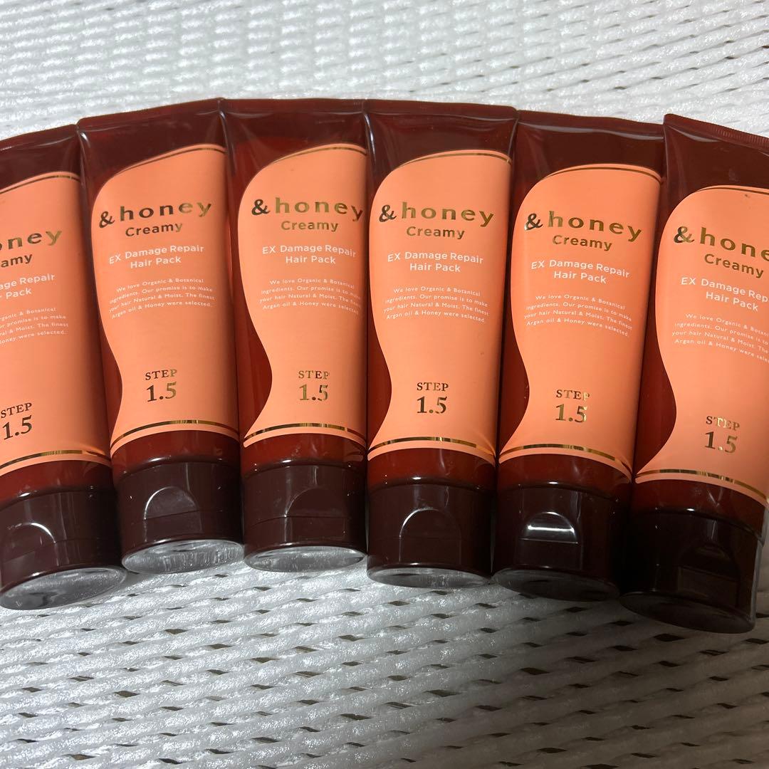 &honey EXダメージリペアヘアパック 6本セット