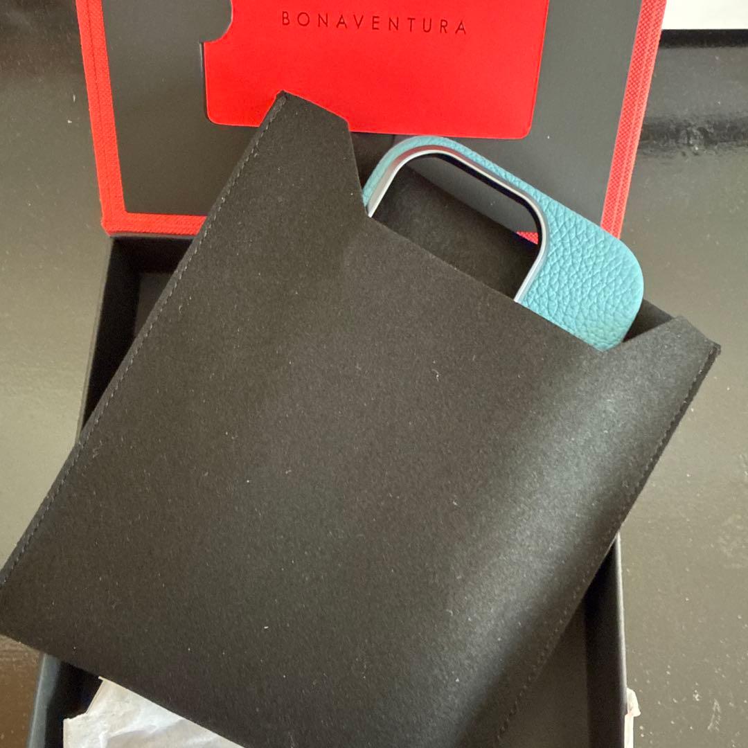 iPhone 16 Proボナベンチュラカバーケース シュリンクレザー