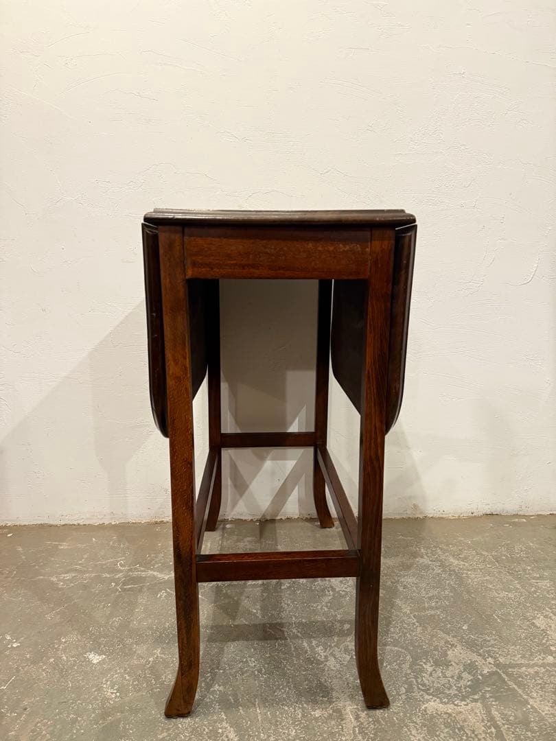 フランスアンティーク　ドロップリーフテーブル