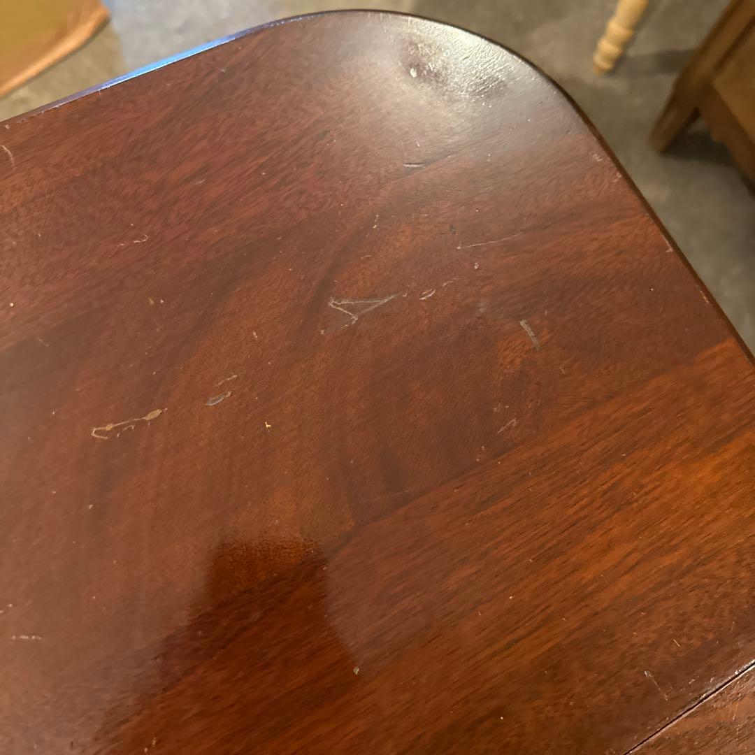 フランスアンティーク　ドロップリーフテーブル