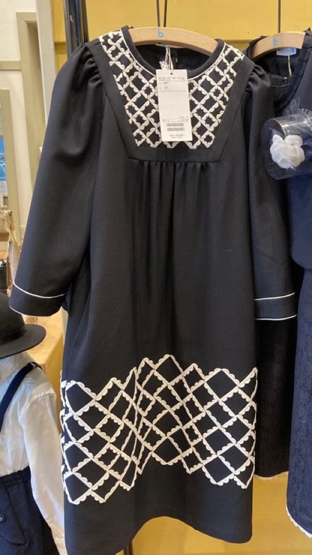 [最終値下げしました ]ミナペルホネン　セレモニーワンピース　120cm