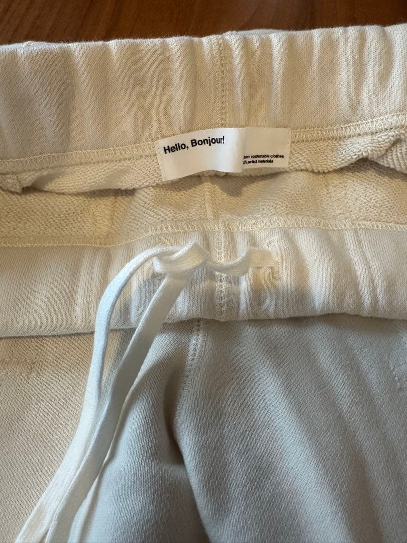 L'Appartement サルエルスウェットパンツ