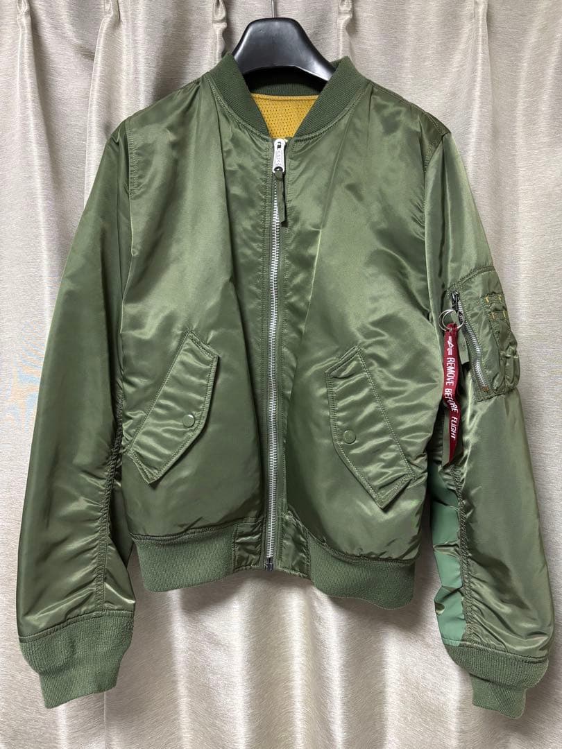 undefeated alpha industries ma-1 アンディ