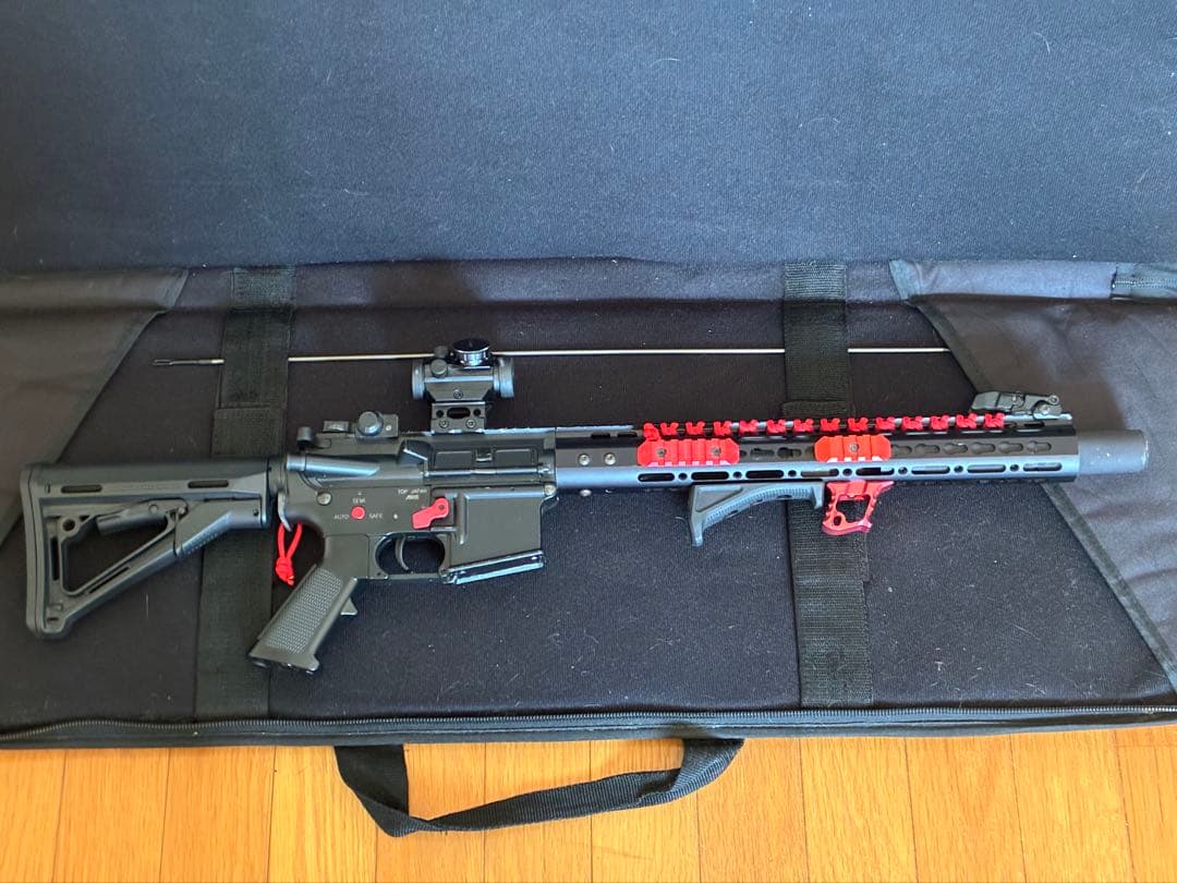 Top Japan M4 EBB 排莢式 カートリッジ カスタム・パーツ多数