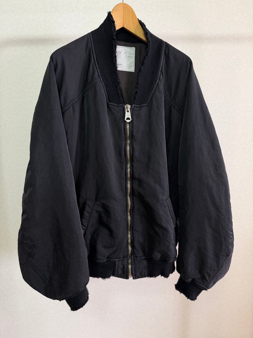 サイズ2 ancellm FADED BOMBER JACKET