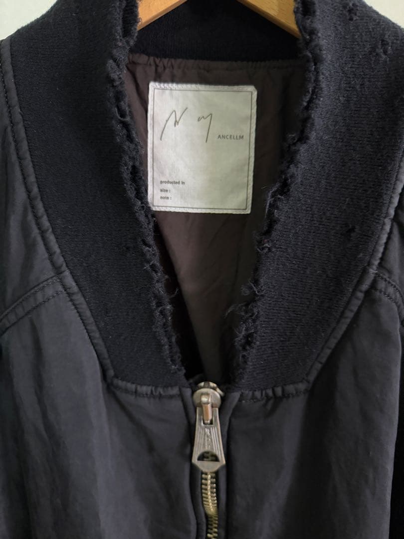 サイズ2 ancellm FADED BOMBER JACKET