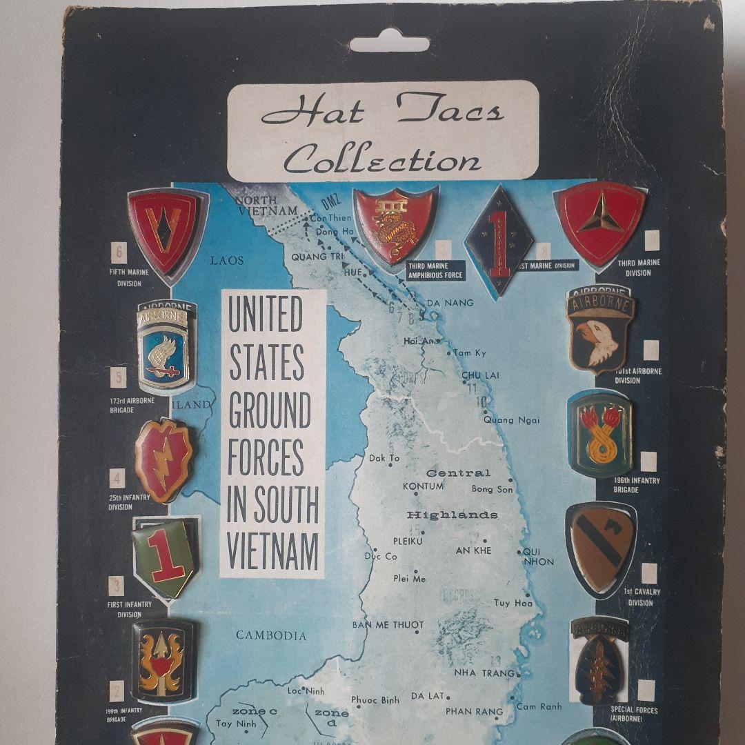 アメリカ軍ベトナム派遣部隊ピンバッジ