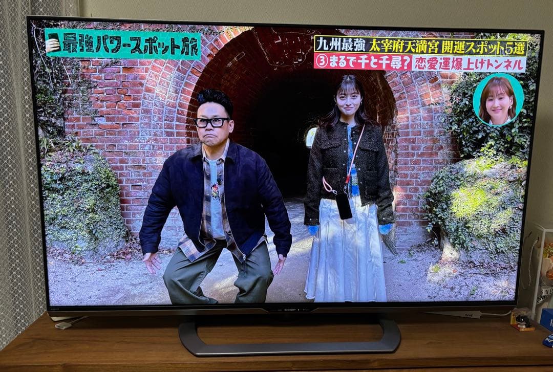 美品　SHARP シャープ　液晶テレビ　LC60US30 リモコン　取説　有り