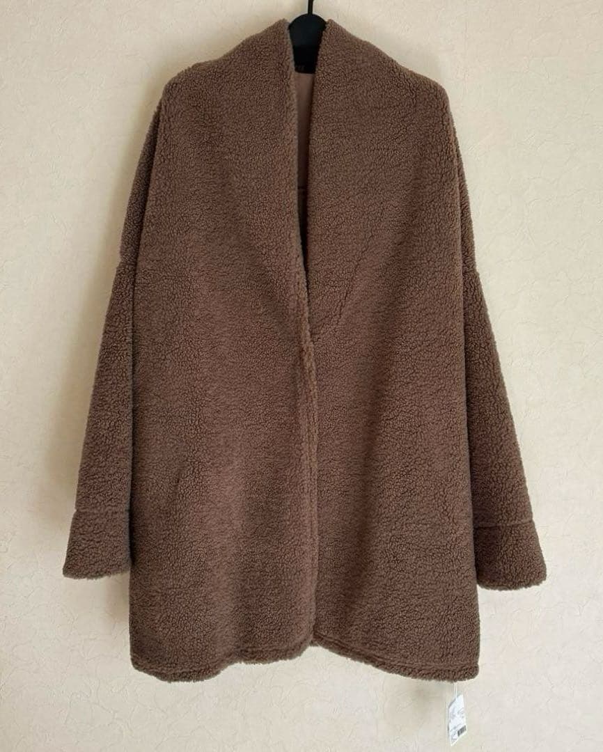 専用です新品タグ付きEmmaTaylorボンディングボアコートモカ 追加生産