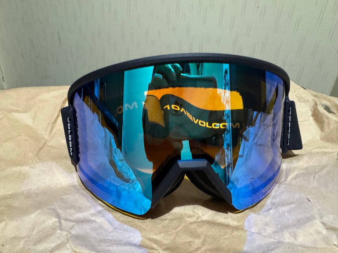 新品未使用 VOLCOM ゴーグル ブルーミラーレンズ