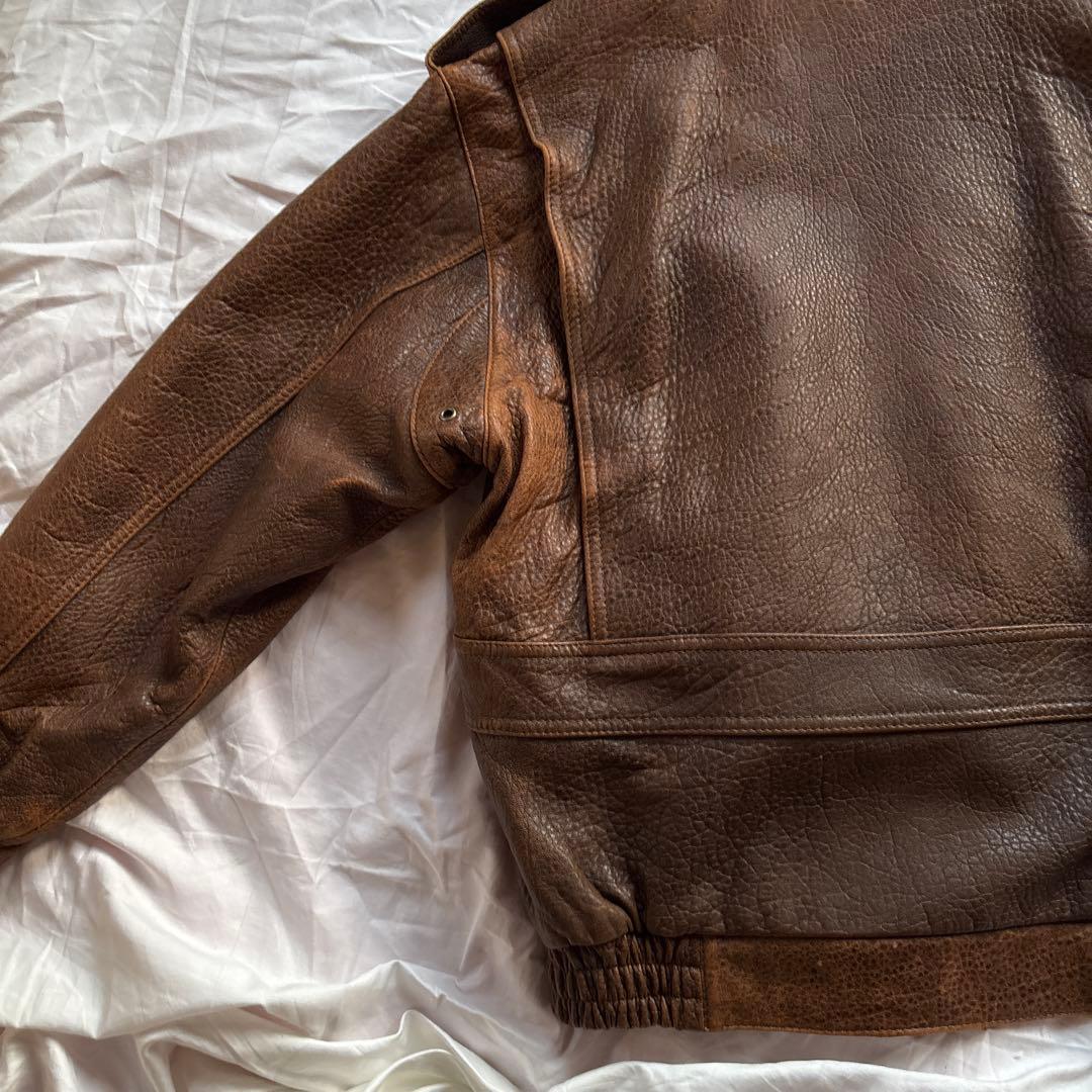 【90s】vintage G-1 レザー フライトジャケット 3way 本革