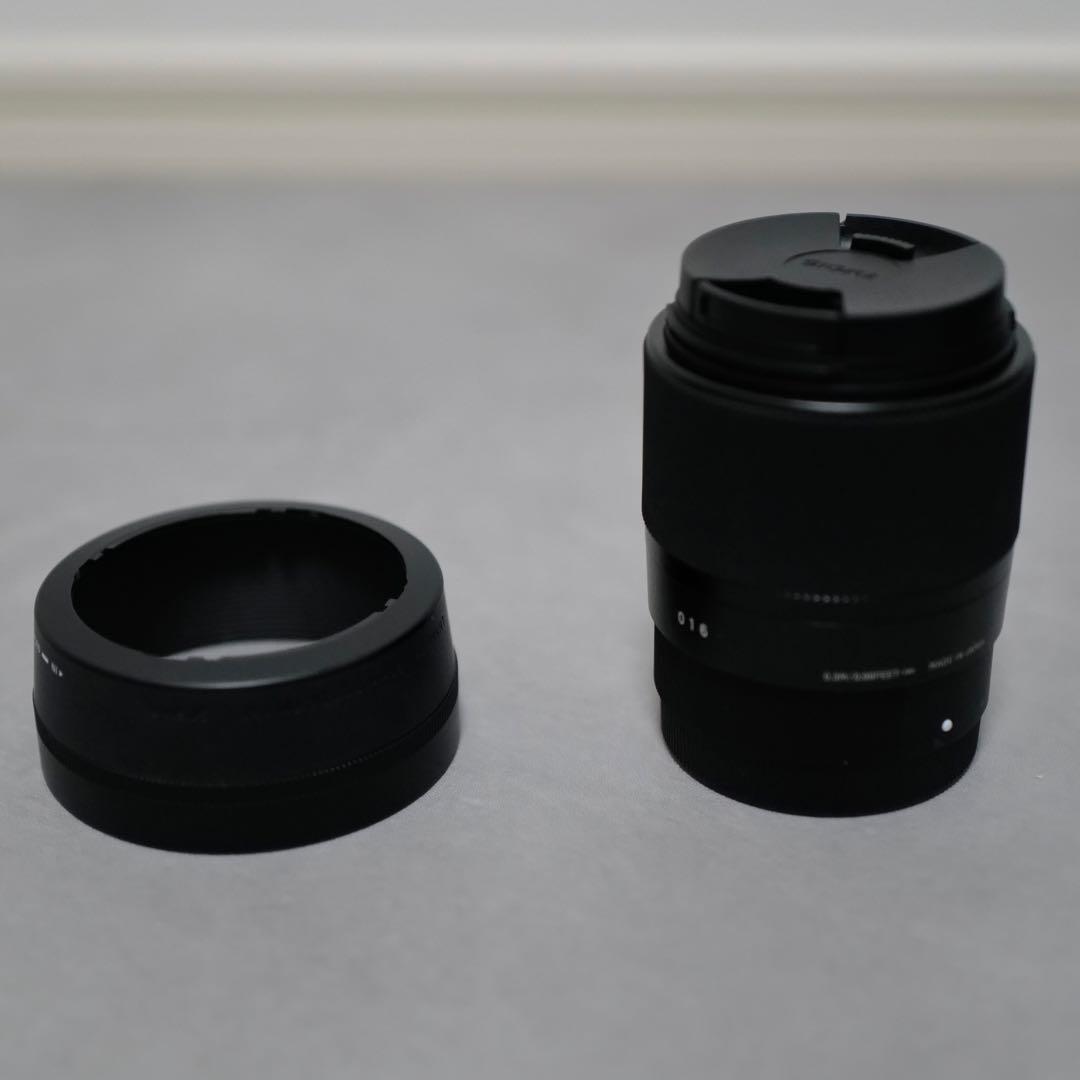 SIGMA 30mm F1.4 DC DN レンズ 52mm Eマウント