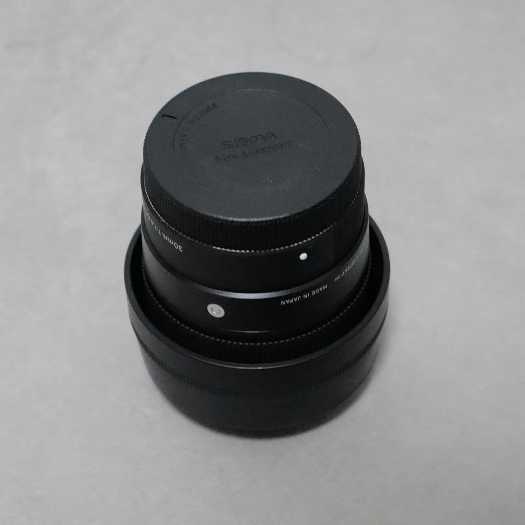 SIGMA 30mm F1.4 DC DN レンズ 52mm Eマウント