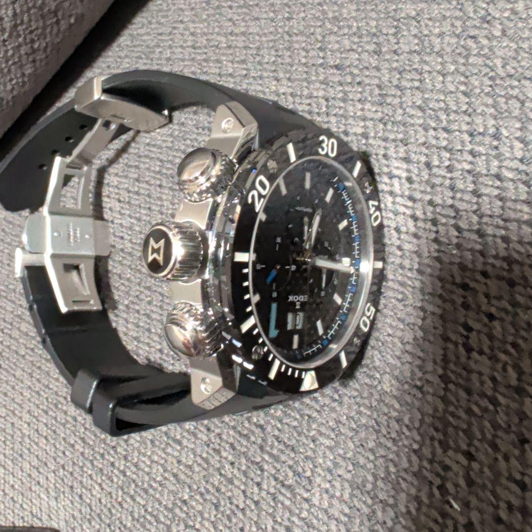 エドックス edox クロノオフショア1 クロノグラフビッグデイト