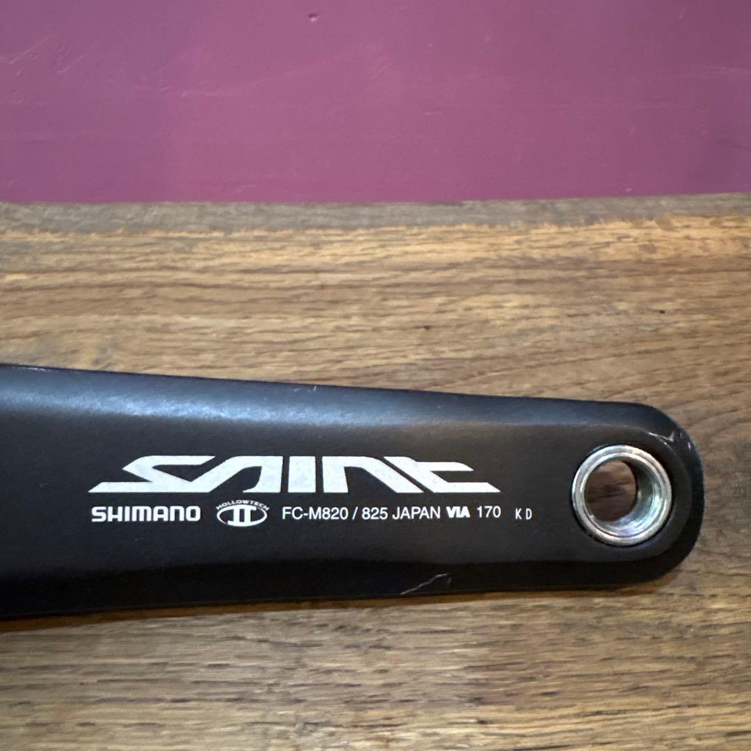 シマノ セイントFC-M820クランクセット MTB ダウンヒル 中古品