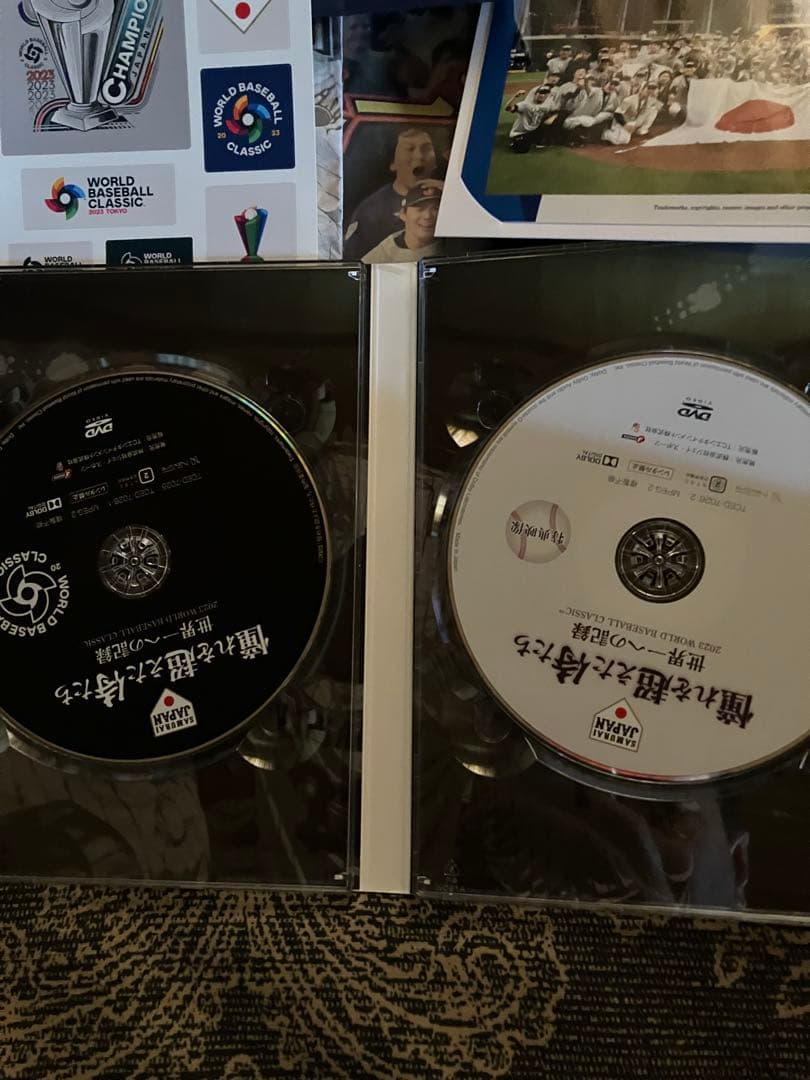 憧れを超えた侍たち 2023 WBC 侍ジャパン。DVD。➕スポーツ各新聞６紙