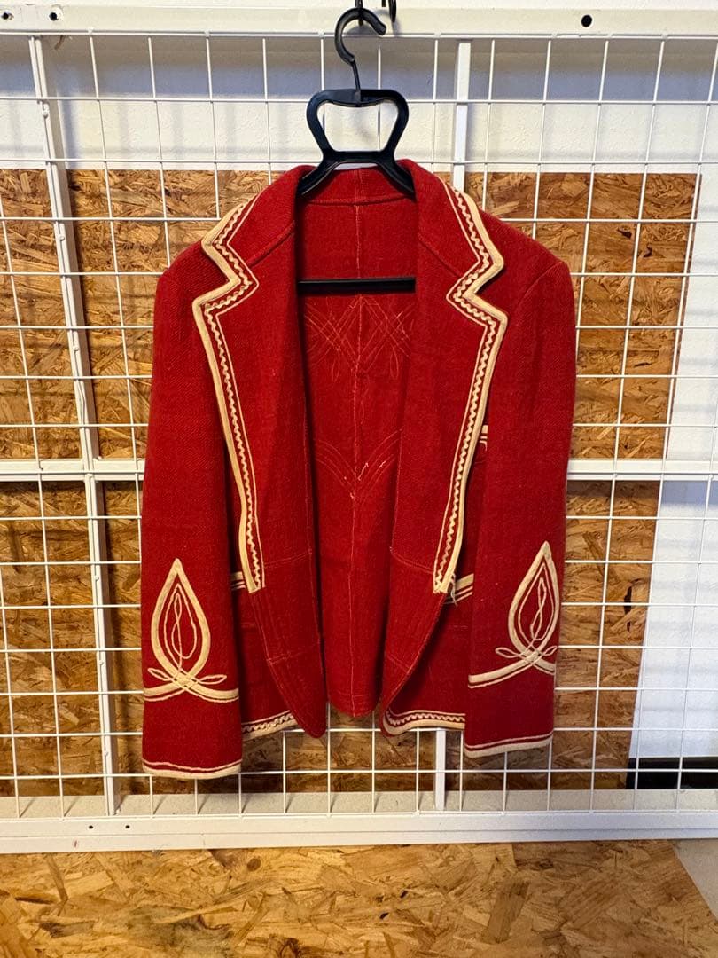 40S Vintage ウエスタン ジャケット ビンテージ 1点物 刺繍