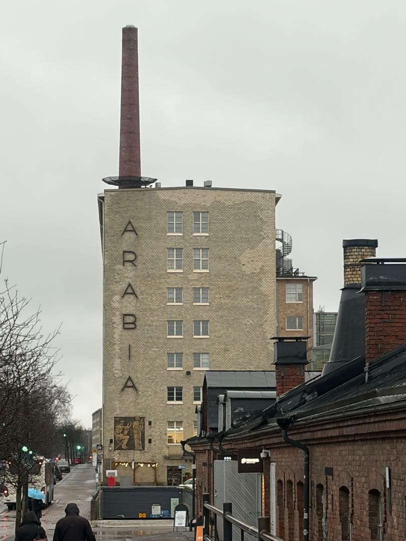 【pupu①希少　アラビア　工場見学　ファクトリー　ビジット　プレート】