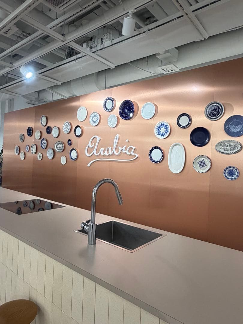 【pupu①希少　アラビア　工場見学　ファクトリー　ビジット　プレート】