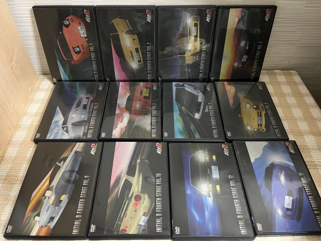 頭文字D 1期〜Final 全36巻セット DVD セル版