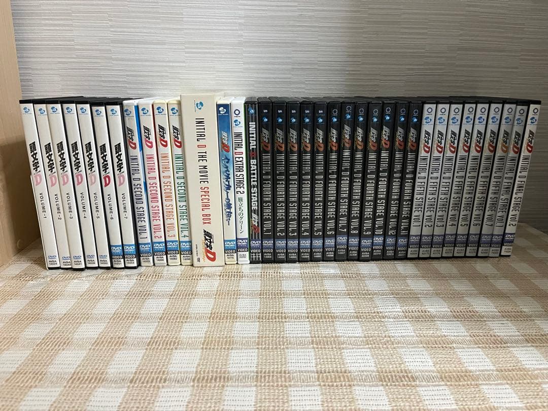 頭文字D 1期〜Final 全36巻セット DVD セル版
