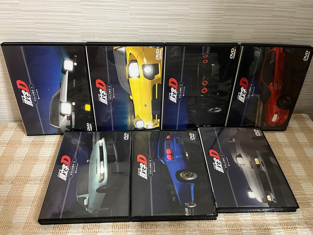 頭文字D 1期〜Final 全36巻セット DVD セル版