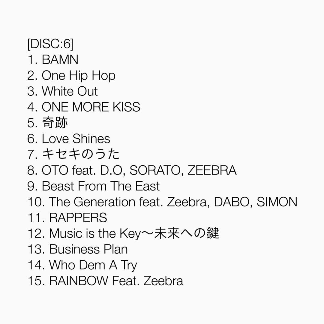 邦楽 Zeebra 100 Feat.~25th Anniversary Box~