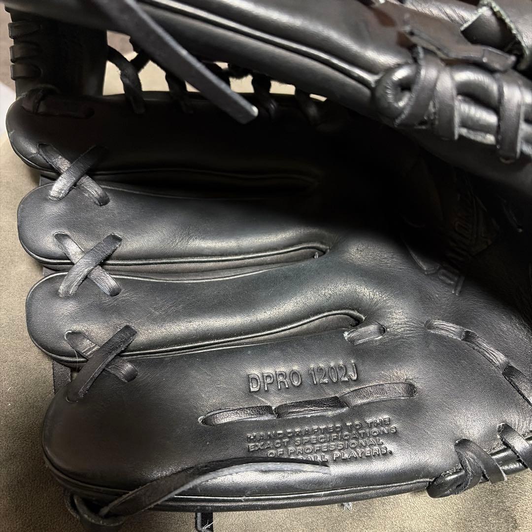 【左利き用】レア品 NIKE ダイアモンドプロJ 軟式グローブ ブラック