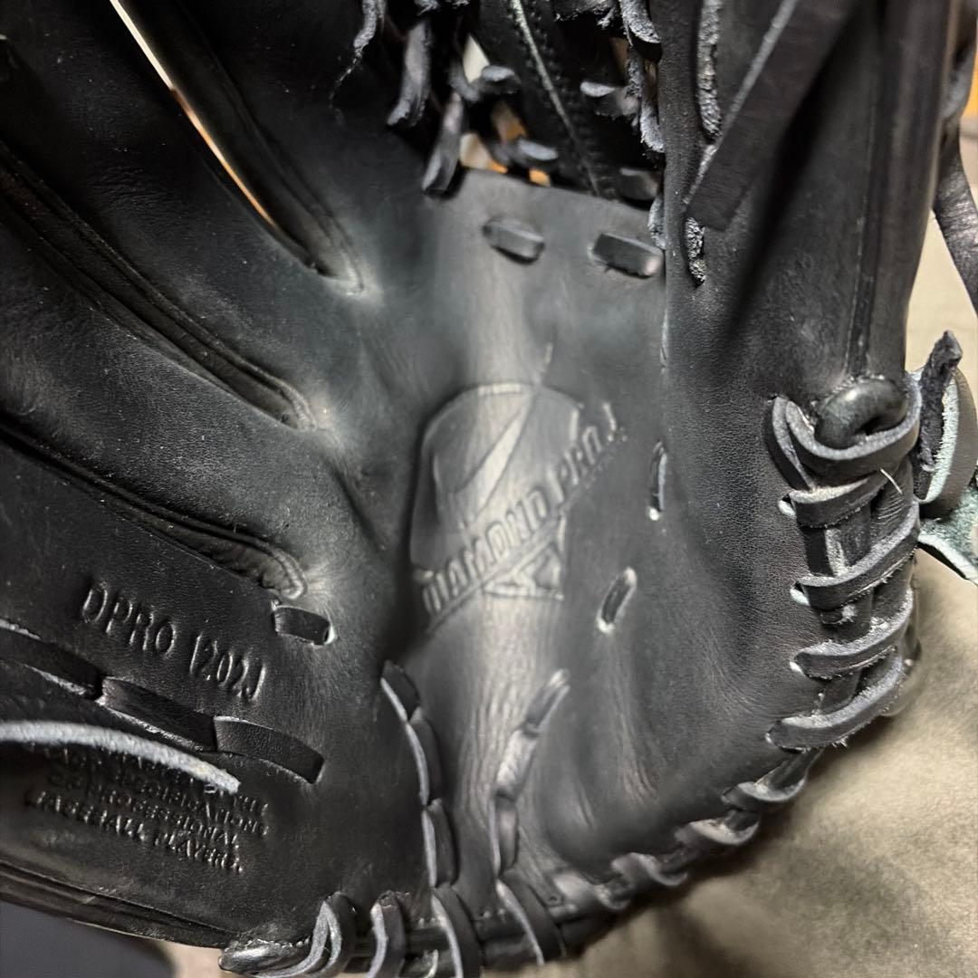 【左利き用】レア品 NIKE ダイアモンドプロJ 軟式グローブ ブラック