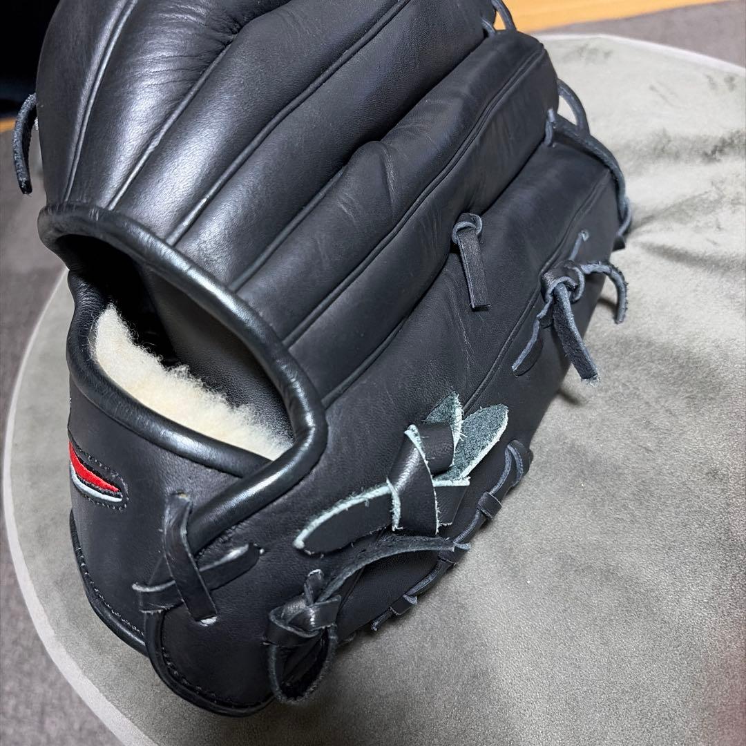 【左利き用】レア品 NIKE ダイアモンドプロJ 軟式グローブ ブラック