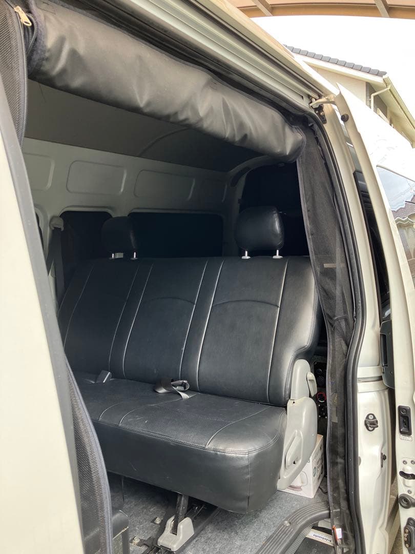 ユーアイビークル　ハイエース 200系 スーパーロングハイルーフ用防虫ネット