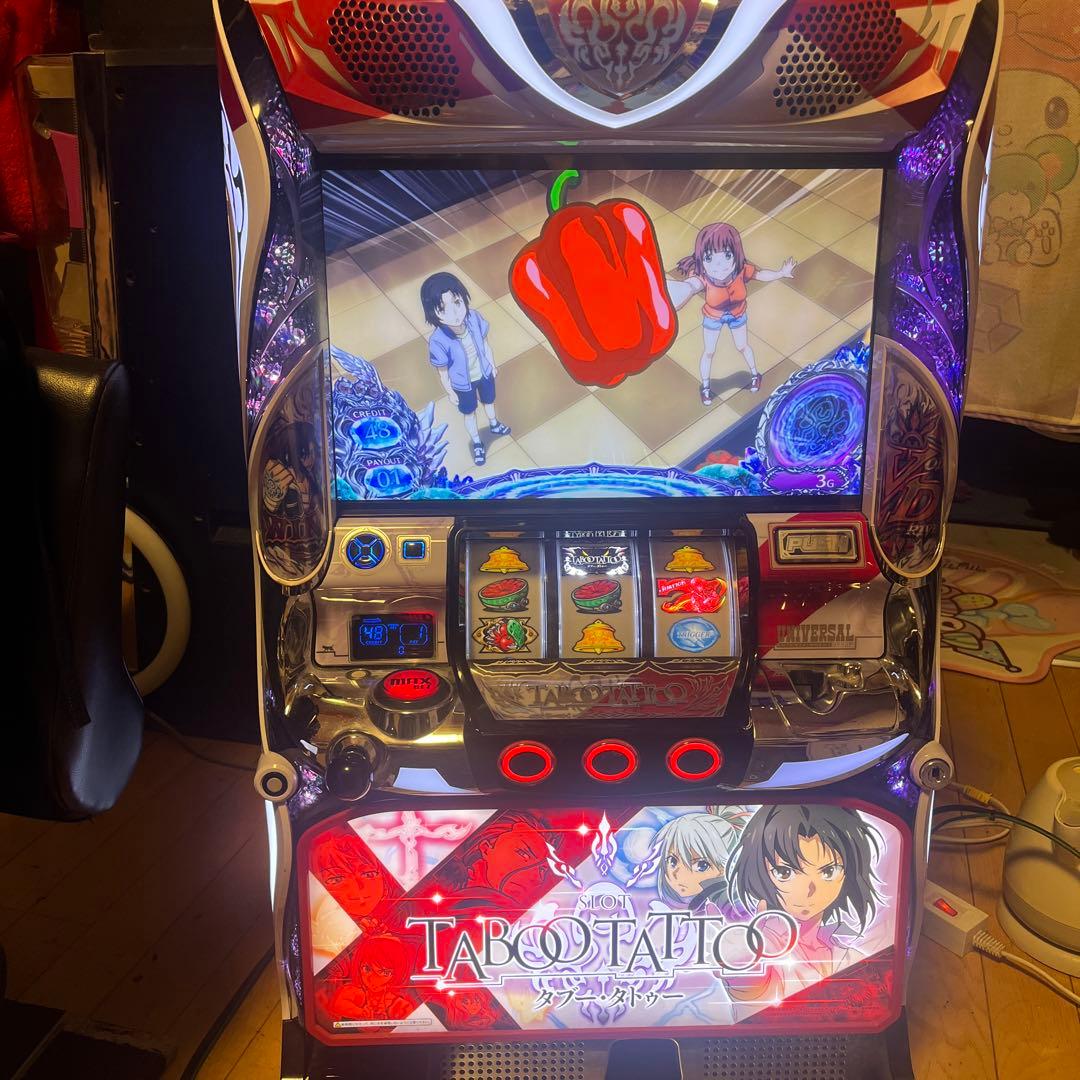 パチスロ 実機　タブータトゥー　不要機付　送料込み