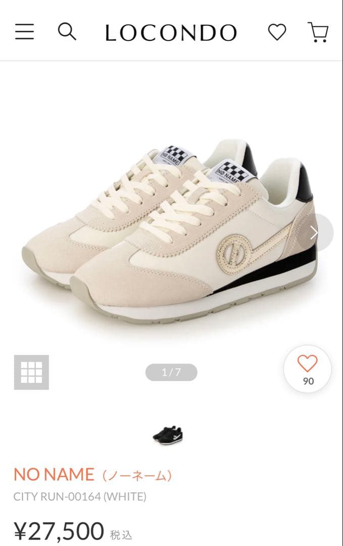 新品NONAME CITYRUN スニーカー24cm 38