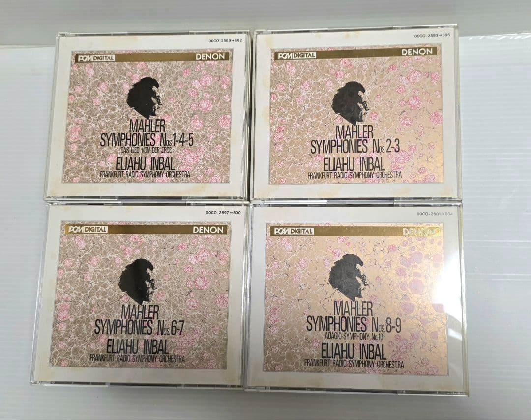 ゴールドCD エリアフ インバル マーラー 交響曲全集 16枚組 クラシック