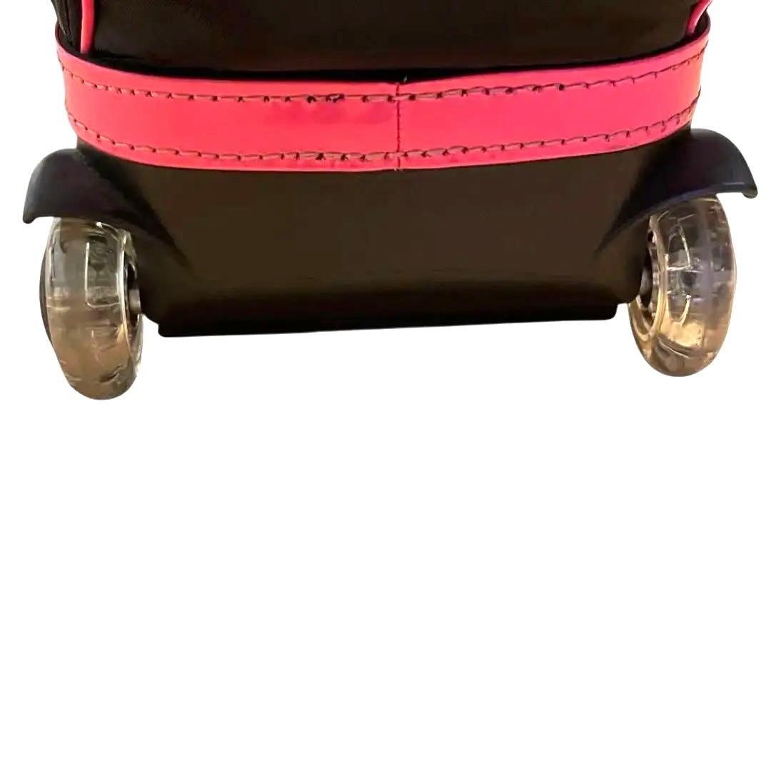 未使用 ウィルソン Wilson ベア キャスター付き キャディバッグ ブラック