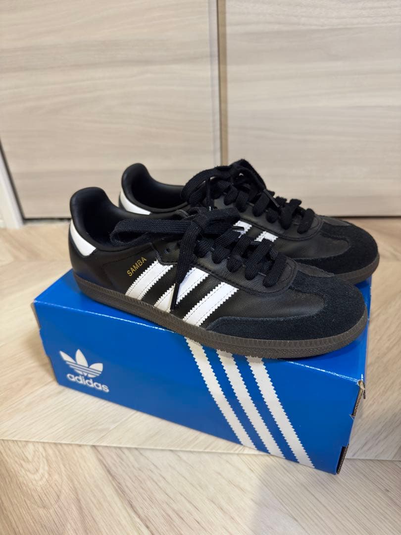 adidas Originals SAMBA OG スニーカー ブラックホワイト