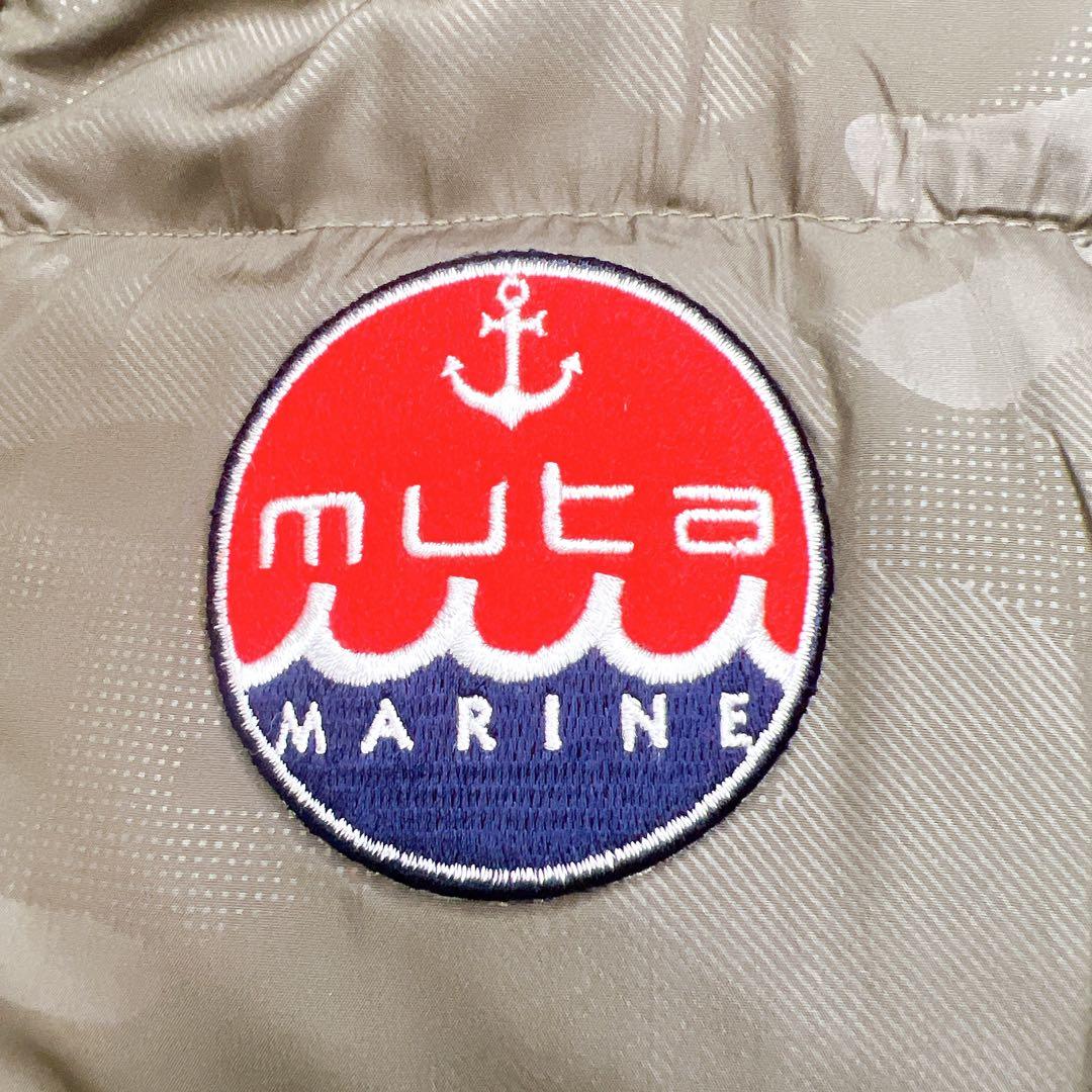 新品・未使用✨ムータマリン ダウンベスト カモフラ カーキ M