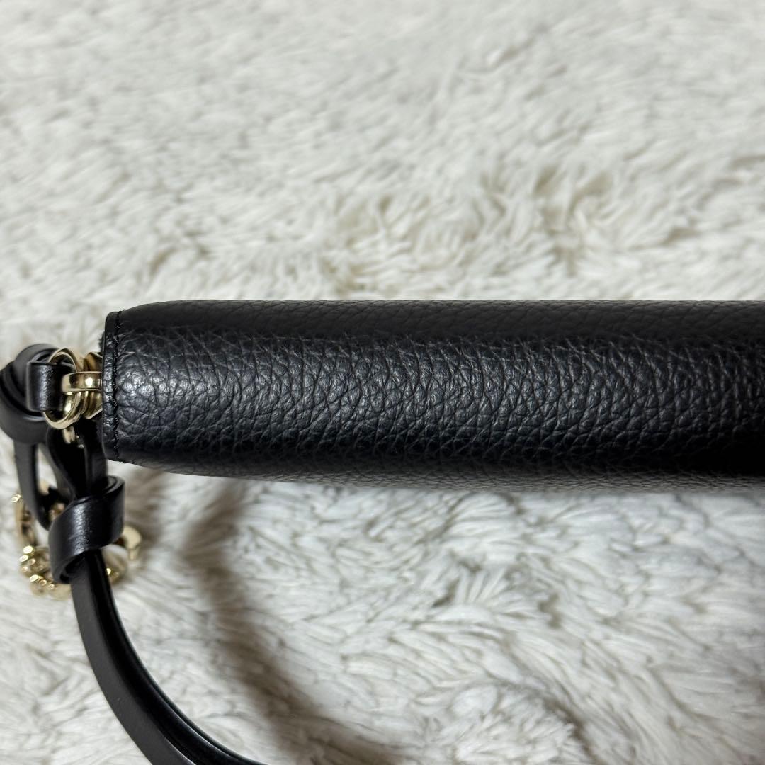 未使用✨Chloe クロエ アルファベット レザー　ロングウォレット ブラック