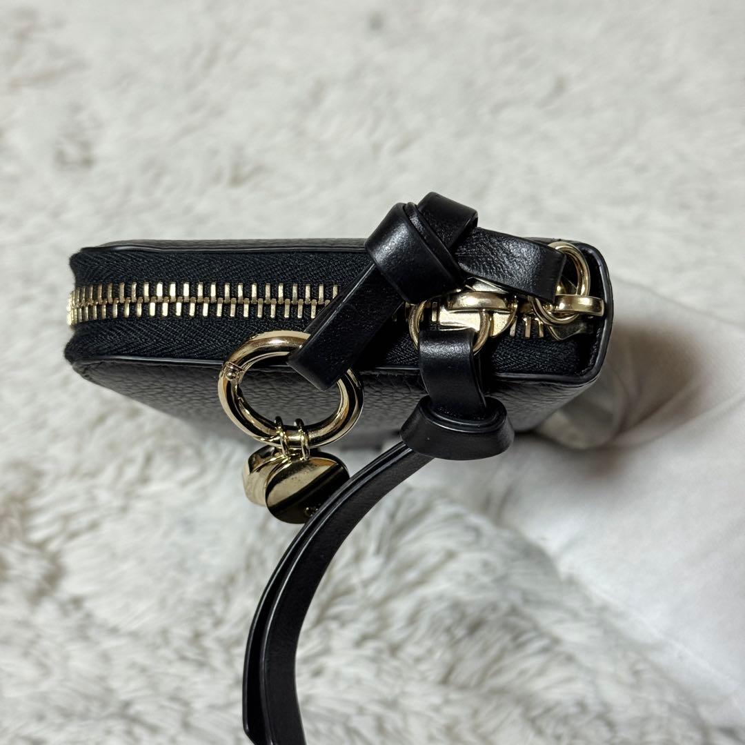 未使用✨Chloe クロエ アルファベット レザー　ロングウォレット ブラック