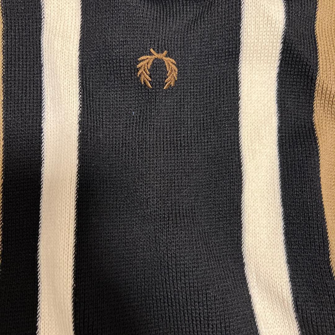 新品未使用　FRED PERRY ストライプマフラー　フレッドペリー　マフラー