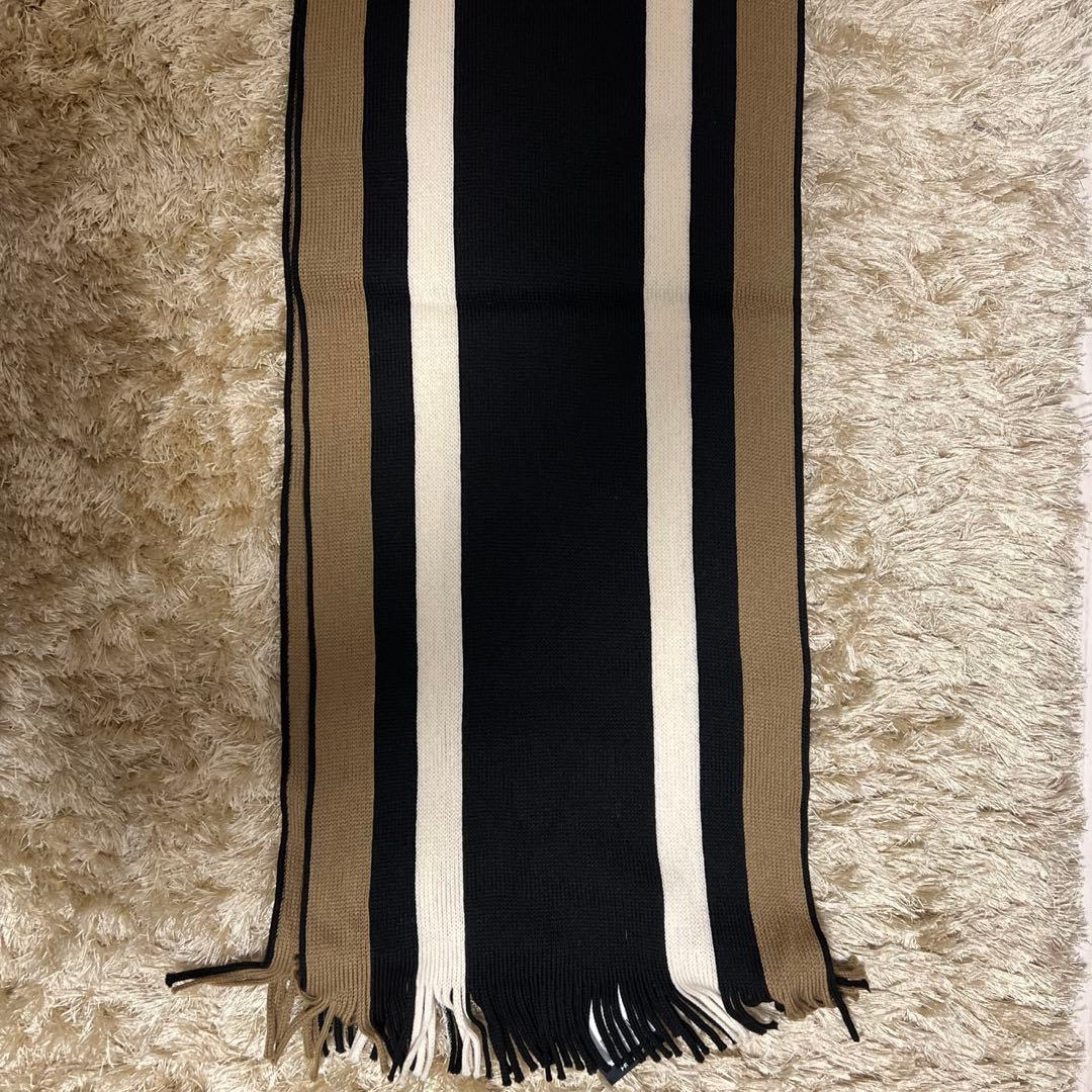 新品未使用　FRED PERRY ストライプマフラー　フレッドペリー　マフラー