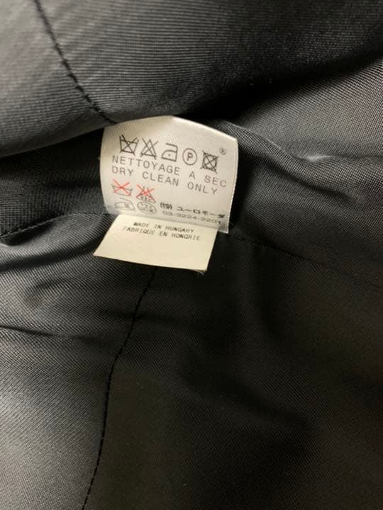 値下げ☆ 美品　ポール カ　PAULE KA　シルクツイード　黒コート コート