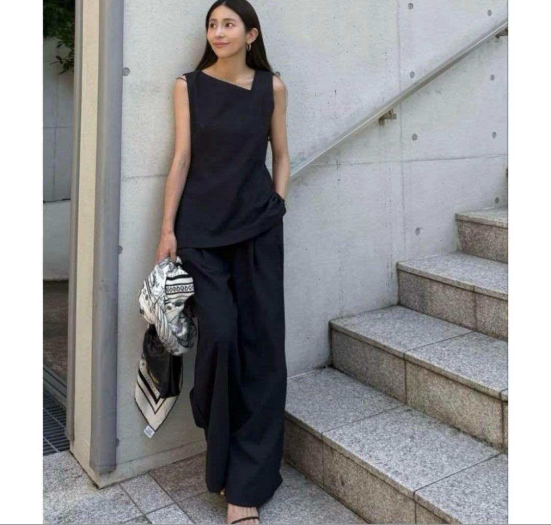 トップス carla Lady linen like tops